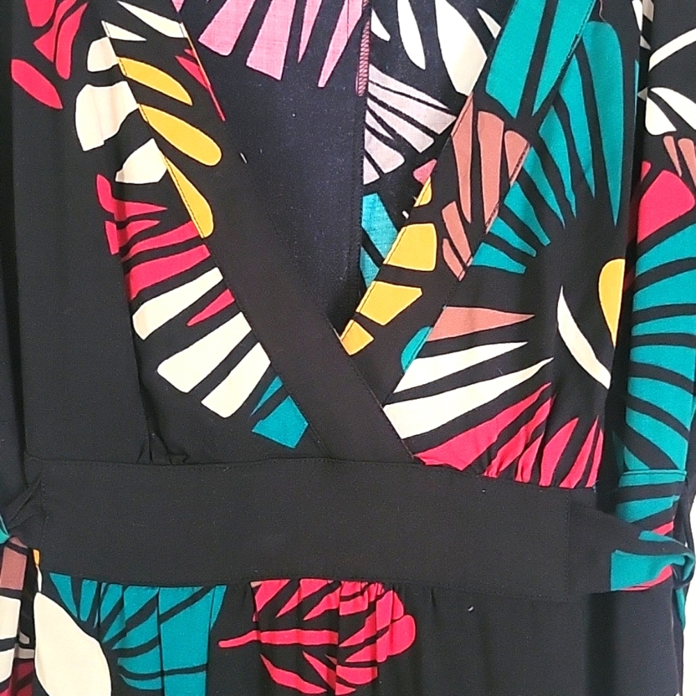Forever 21 Colorful Floral Women's Maxi Dress Size Small - Picture 5 of 9